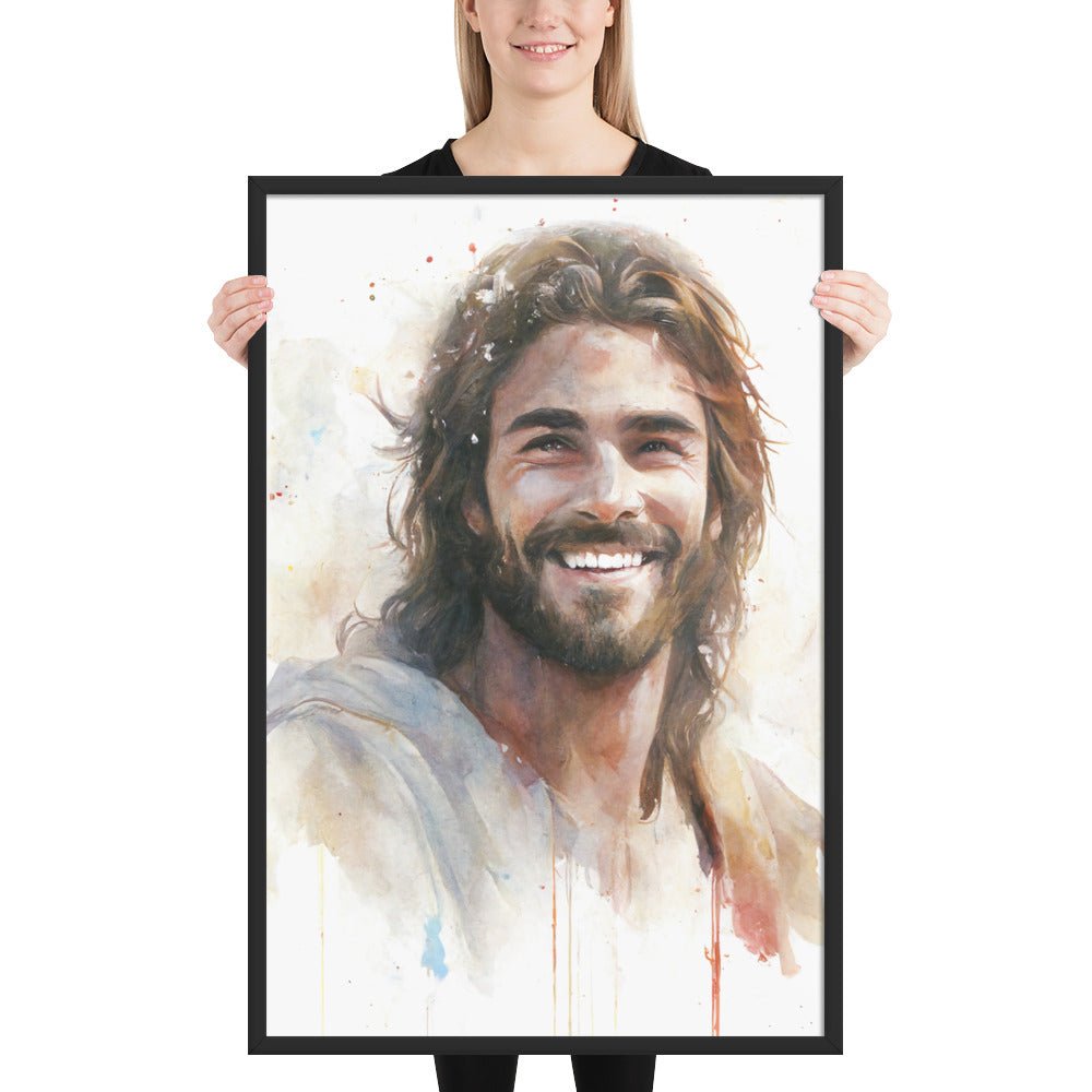Messiah's Smile Fine Art Print - ChristVisions
