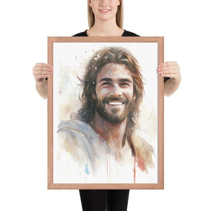 Messiah's Smile Fine Art Print - ChristVisions