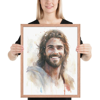 Messiah's Smile Fine Art Print - ChristVisions