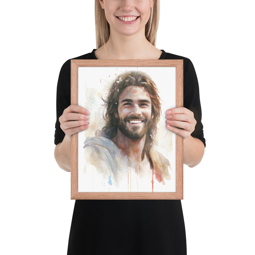 Messiah's Smile Fine Art Print - ChristVisions