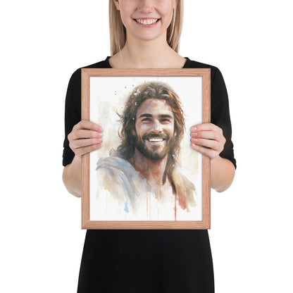 Messiah's Smile Fine Art Print - ChristVisions