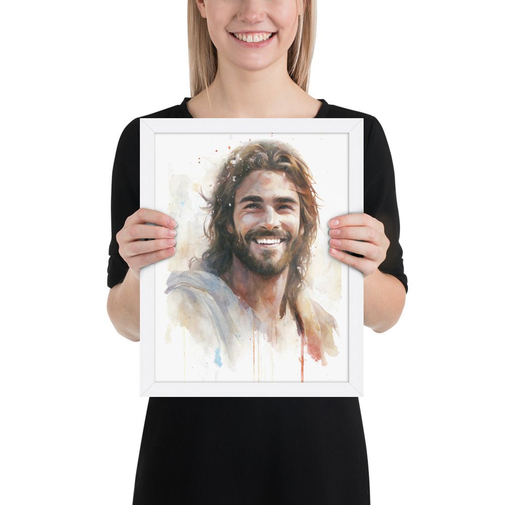Messiah's Smile Fine Art Print - ChristVisions