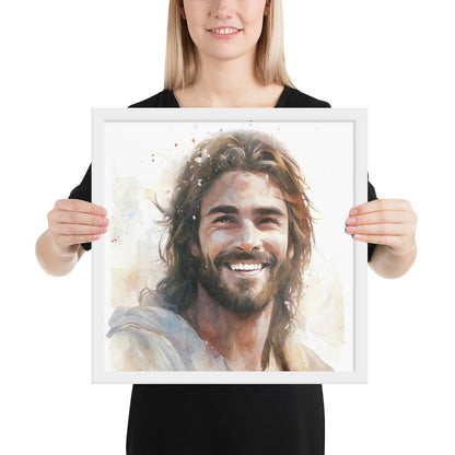 Messiah's Smile Fine Art Print - ChristVisions