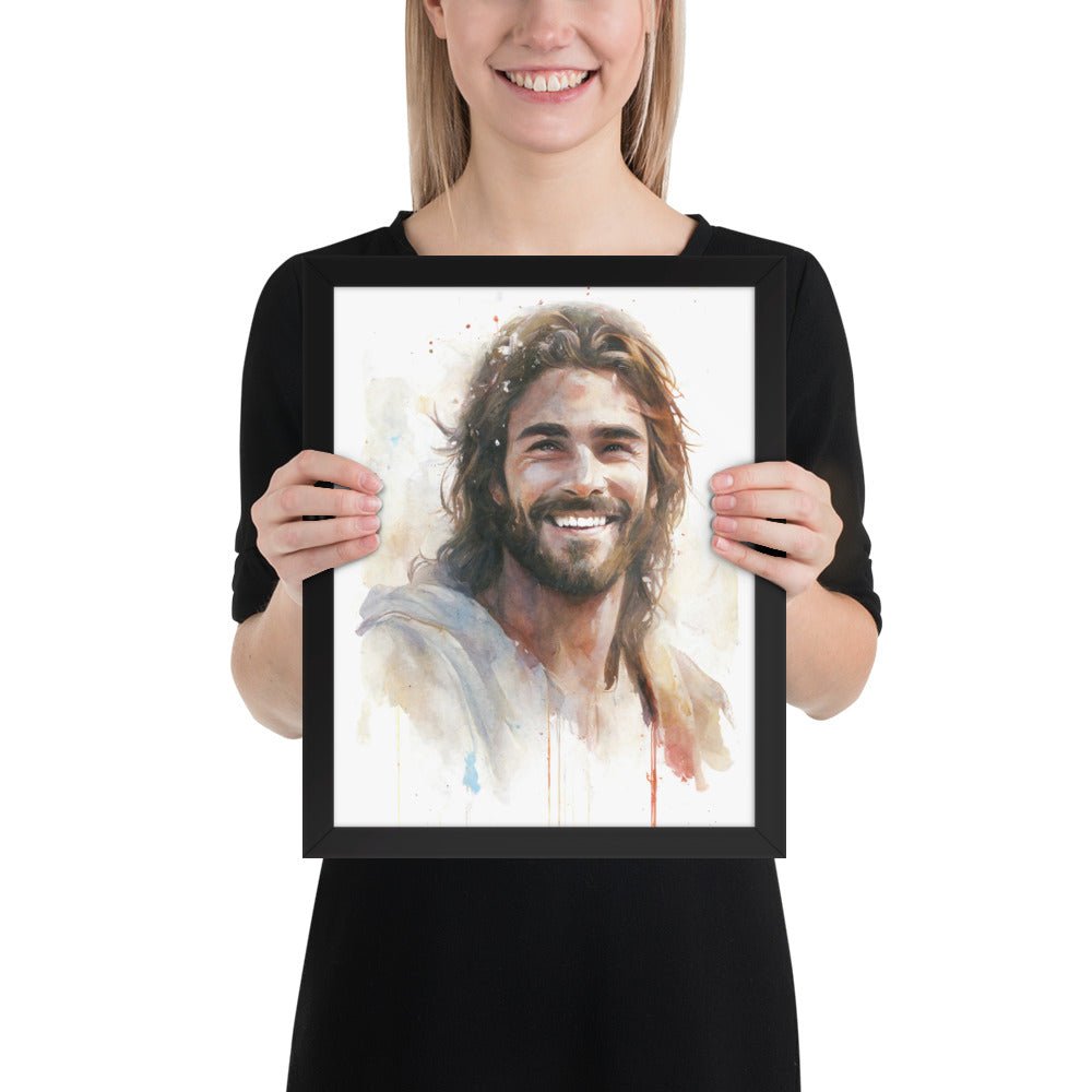 Messiah's Smile Fine Art Print - ChristVisions
