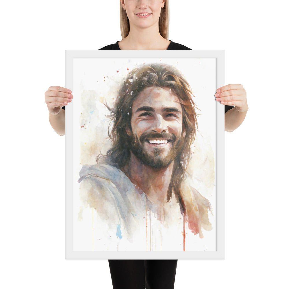 Messiah's Smile Fine Art Print - ChristVisions