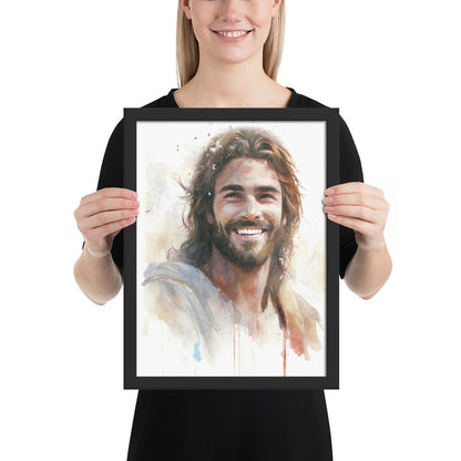 Messiah's Smile Fine Art Print - ChristVisions