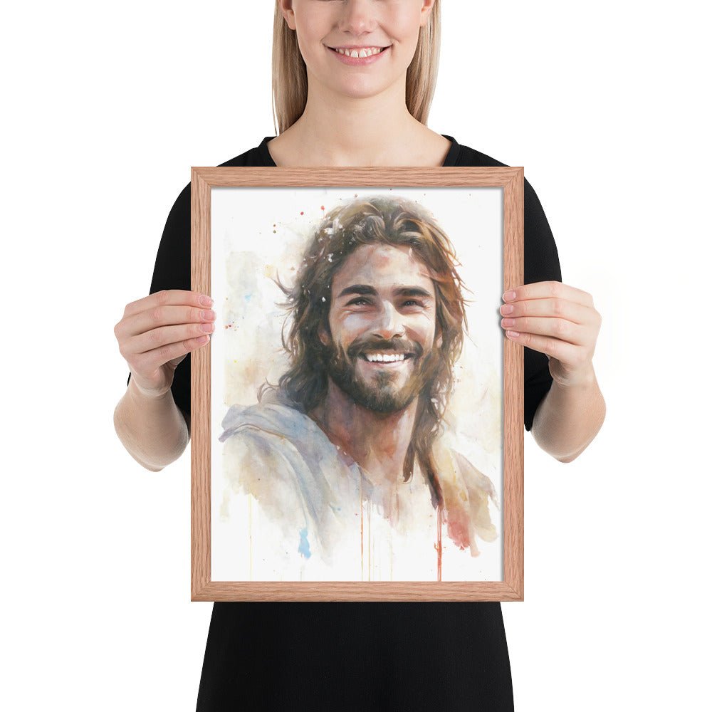 Messiah's Smile Fine Art Print - ChristVisions