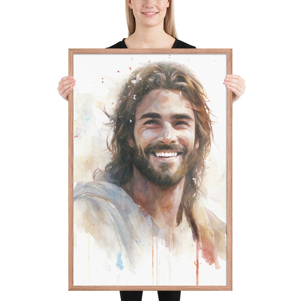 Messiah's Smile Fine Art Print - ChristVisions
