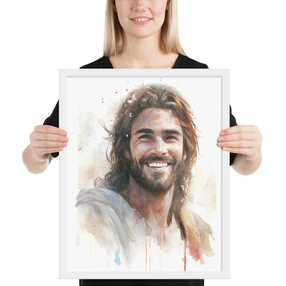 Messiah's Smile Fine Art Print - ChristVisions