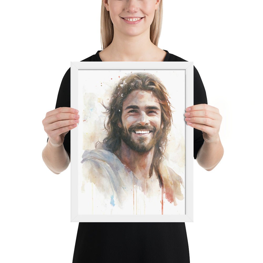 Messiah's Smile Fine Art Print - ChristVisions