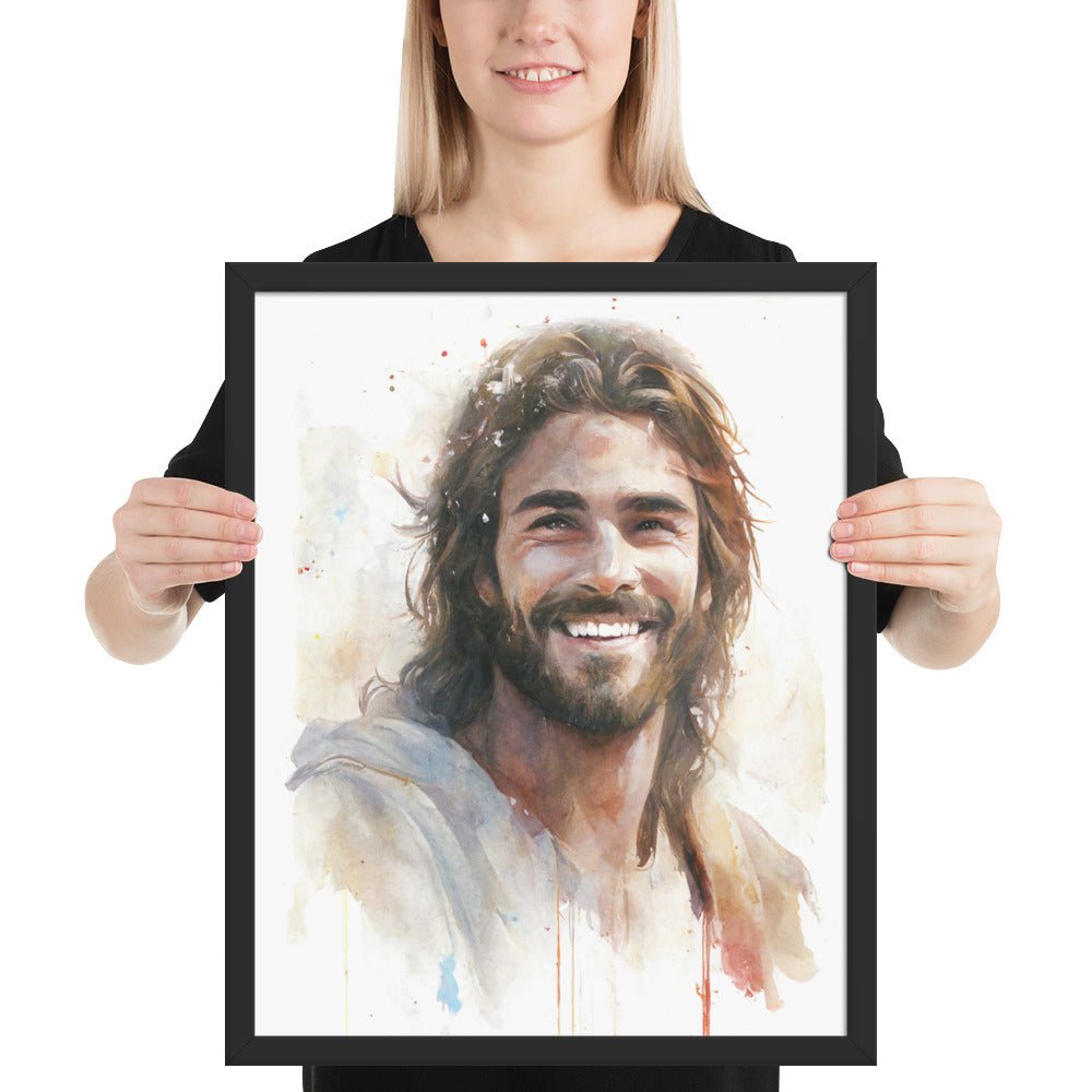 Messiah's Smile Fine Art Print - ChristVisions