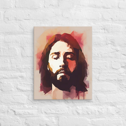 Minimalist Christ Canvas Print - ChristVisions