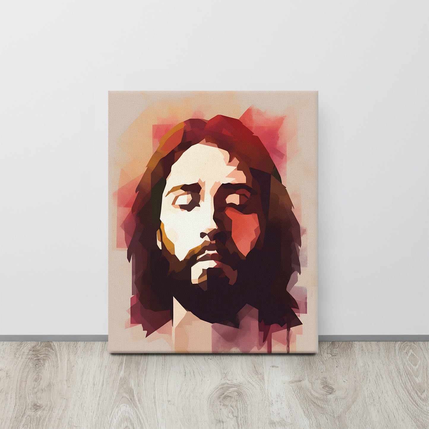 Minimalist Christ Canvas Print - ChristVisions