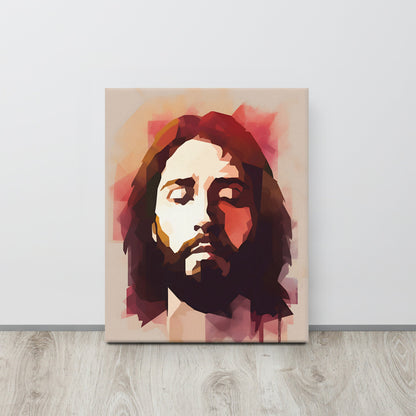 Minimalist Christ Canvas Print - ChristVisions