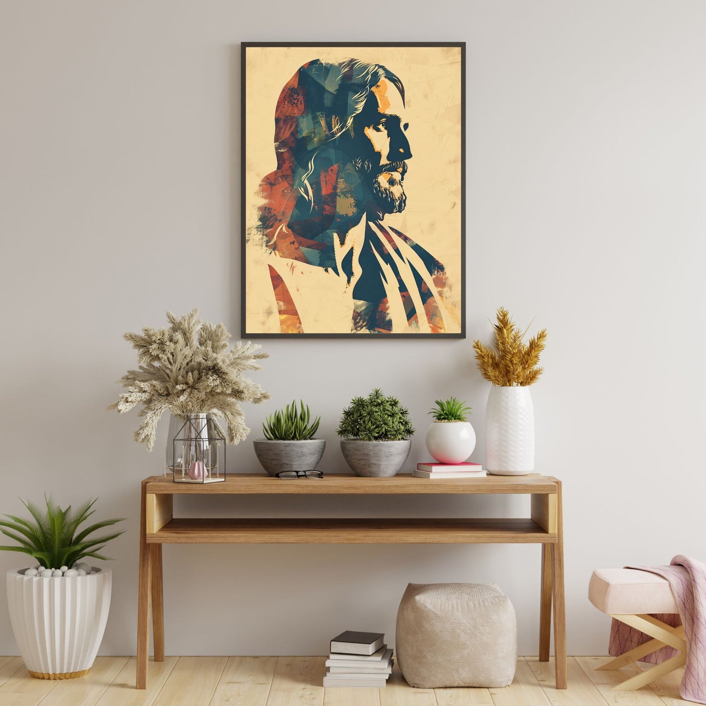 Minimalist Messiah Fine Art Print - ChristVisions