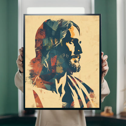 Minimalist Messiah Fine Art Print - ChristVisions