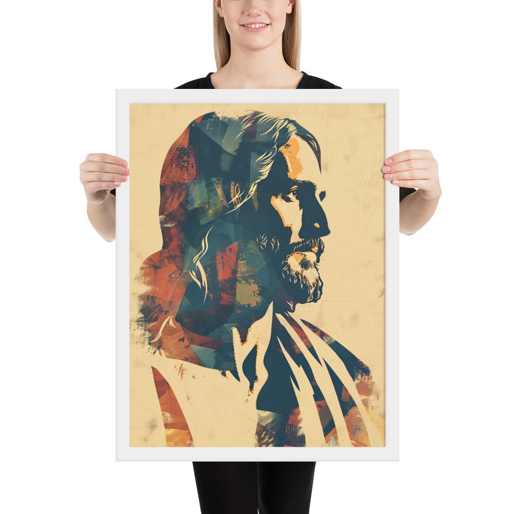 Minimalist Messiah Fine Art Print - ChristVisions