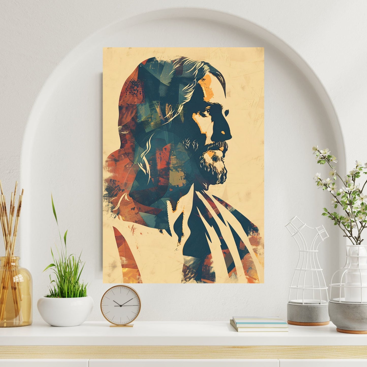 Minimalist Messiah Fine Art Print - ChristVisions