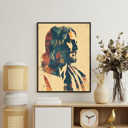 Minimalist Messiah Fine Art Print - ChristVisions