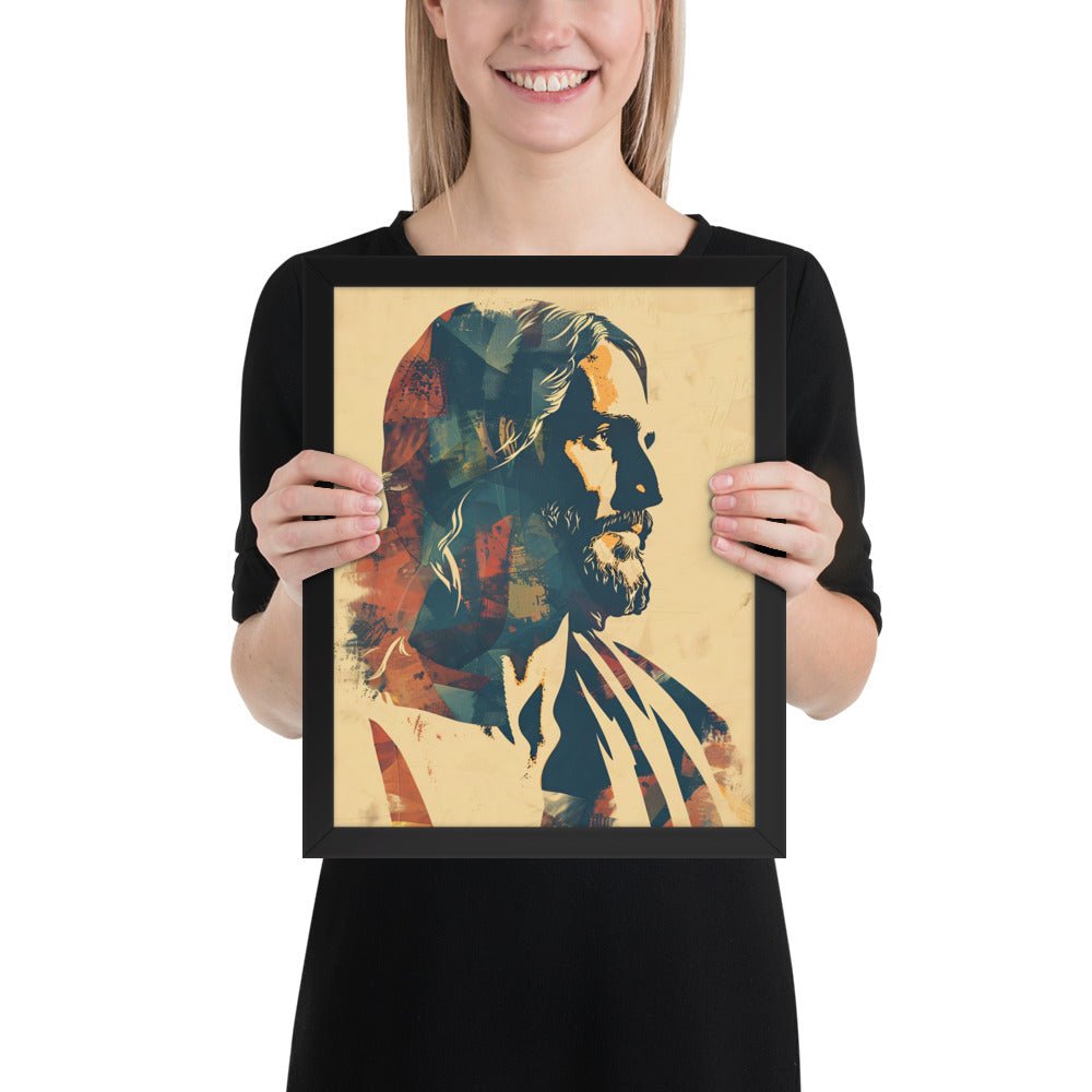 Minimalist Messiah Fine Art Print - ChristVisions