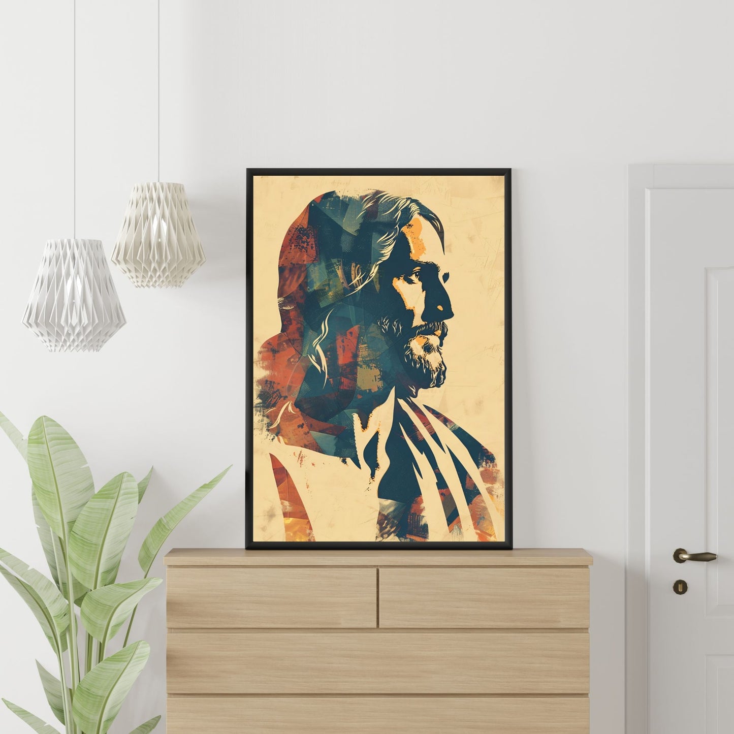 Minimalist Messiah Fine Art Print - ChristVisions