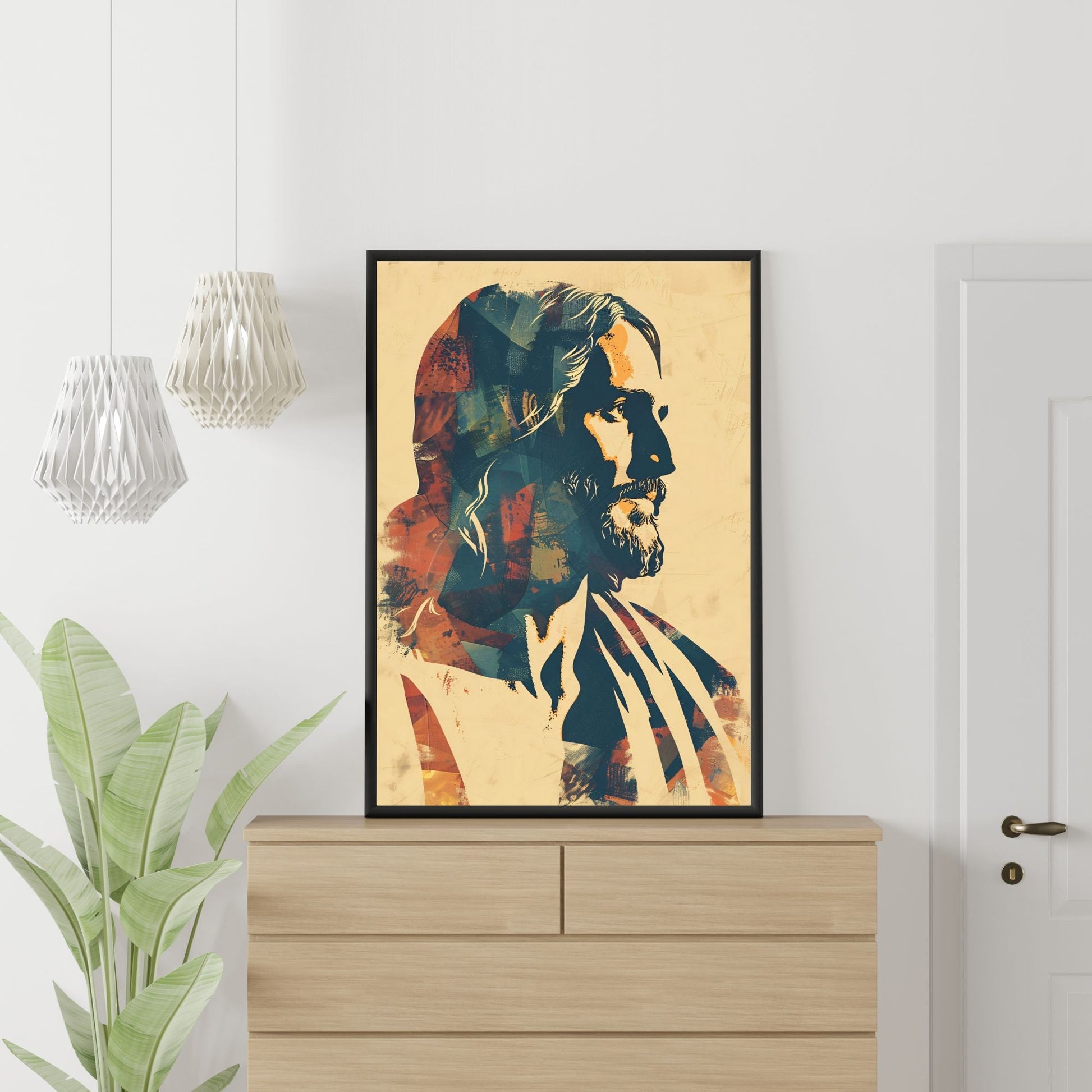 Minimalist Messiah Fine Art Print - ChristVisions