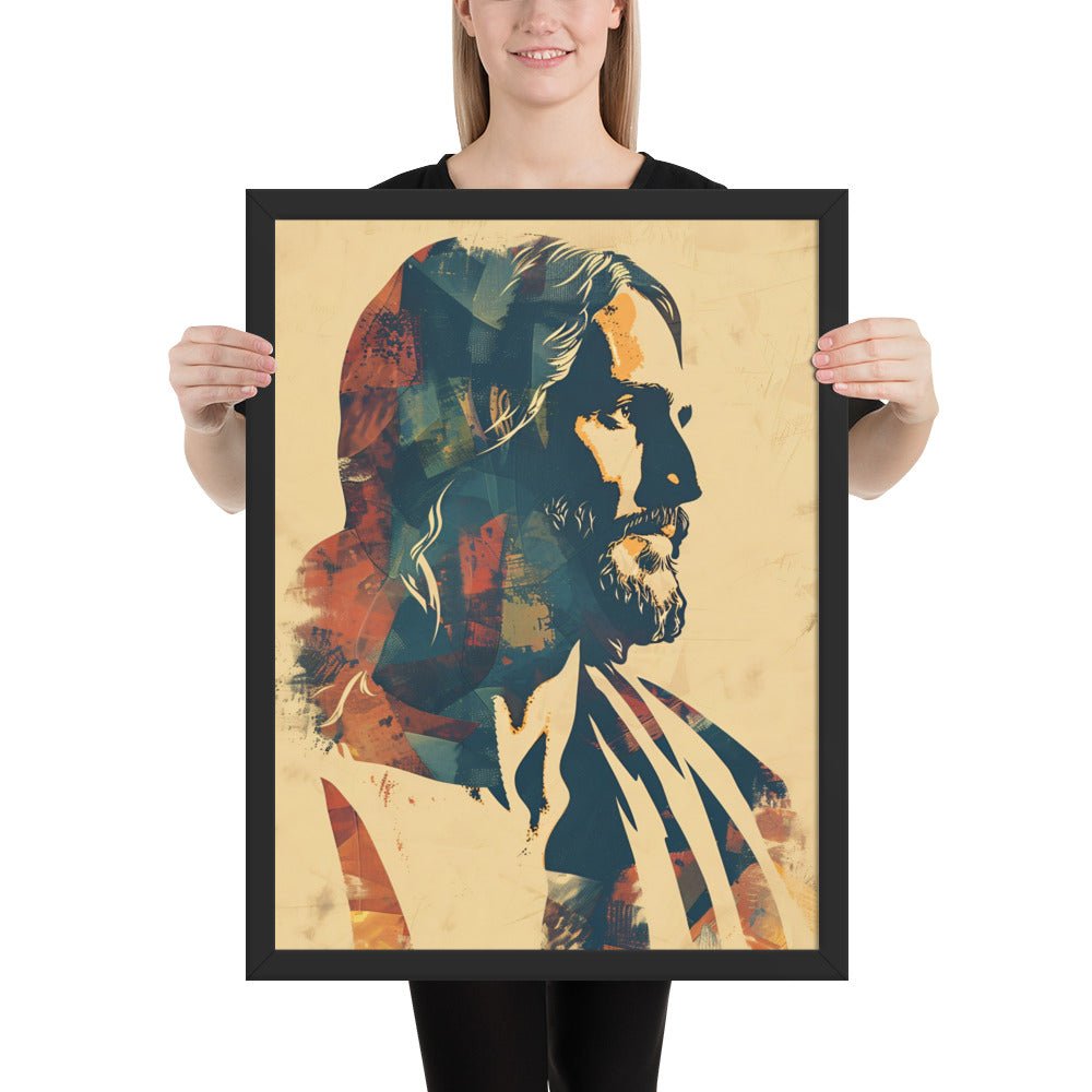 Minimalist Messiah Fine Art Print - ChristVisions