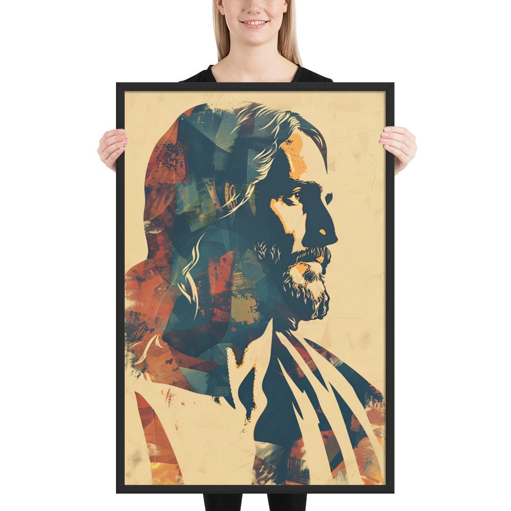 Minimalist Messiah Fine Art Print - ChristVisions