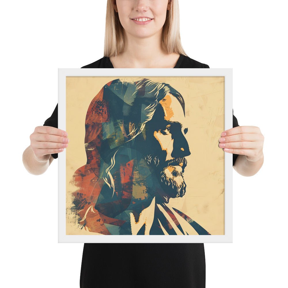 Minimalist Messiah Fine Art Print - ChristVisions
