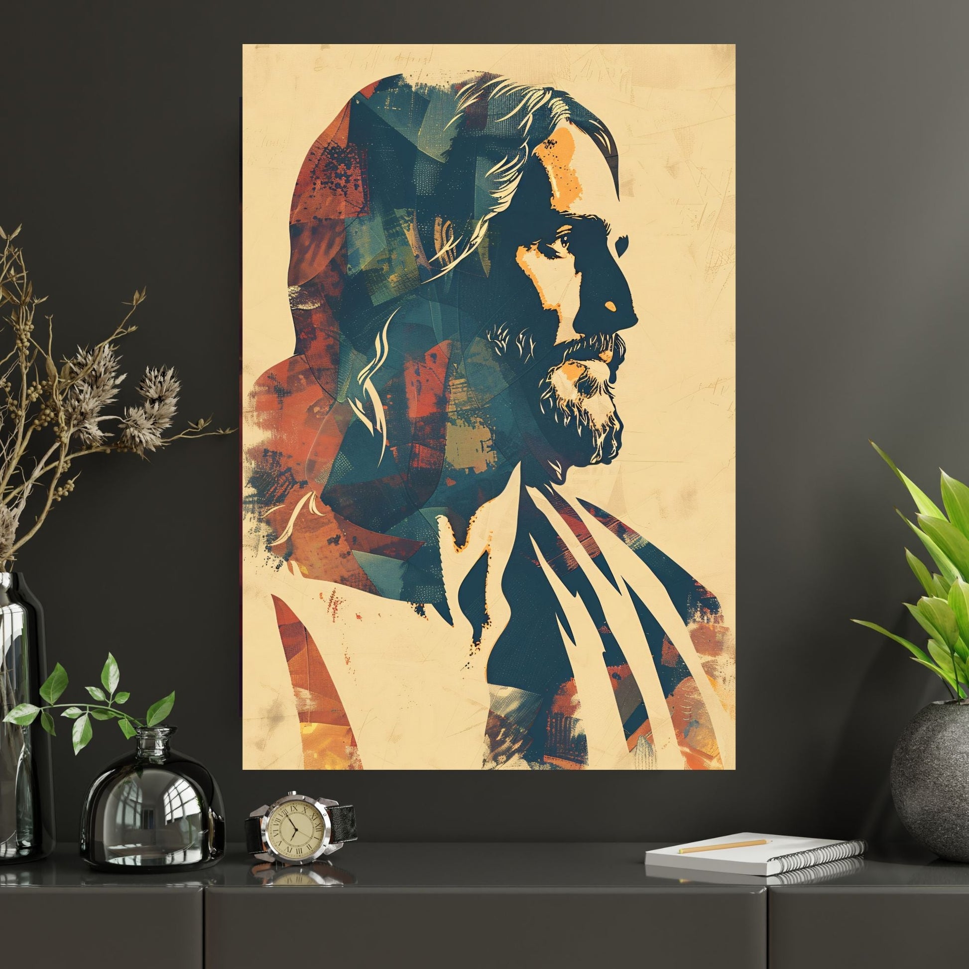 Minimalist Messiah Fine Art Print - ChristVisions