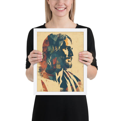 Minimalist Messiah Fine Art Print - ChristVisions