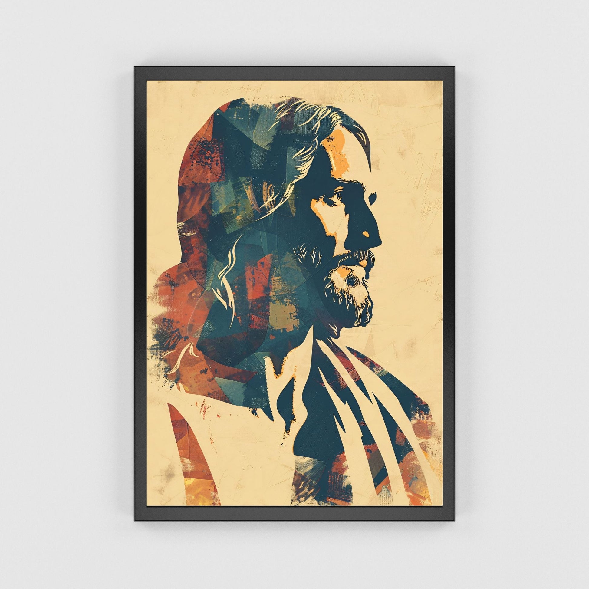 Minimalist Messiah Fine Art Print - ChristVisions