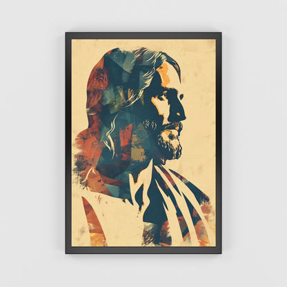 Minimalist Messiah Fine Art Print - ChristVisions