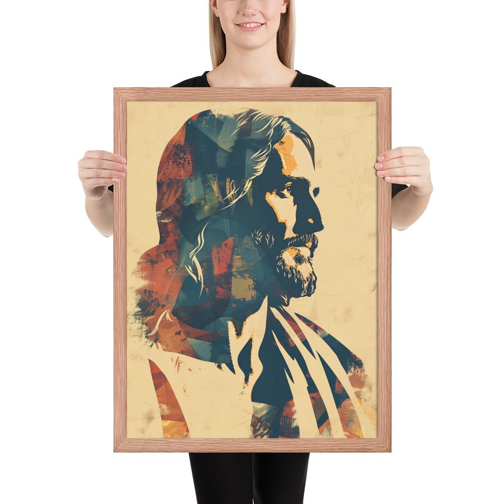 Minimalist Messiah Fine Art Print - ChristVisions