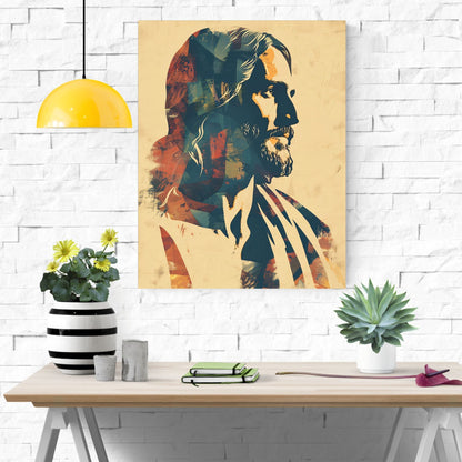 Minimalist Messiah Fine Art Print - ChristVisions