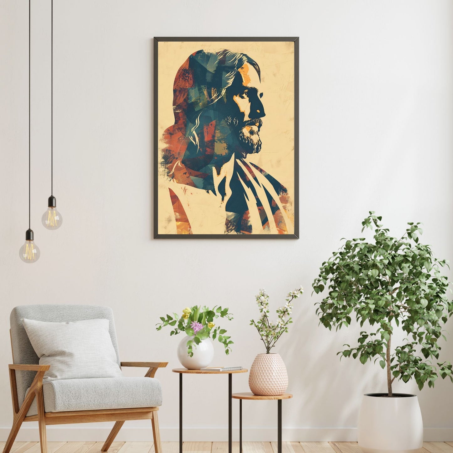 Minimalist Messiah Fine Art Print - ChristVisions