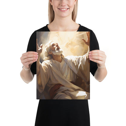 Moses On Mount Sinai Canvas Print - ChristVisions