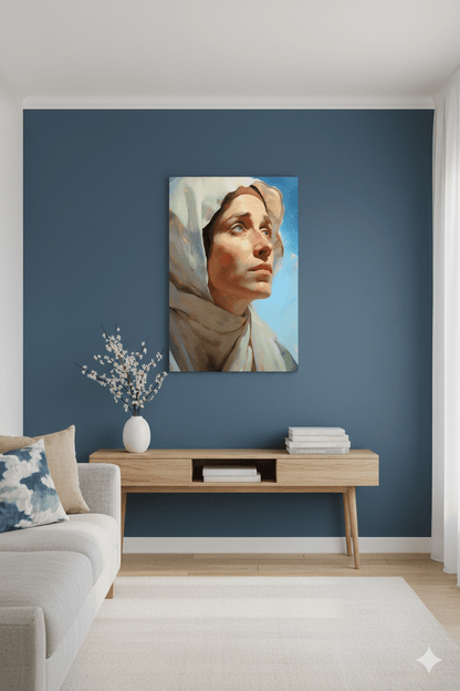 Mother Of Grace Canvas Print - ChristVisions