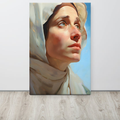 Mother Of Grace Canvas Print - ChristVisions