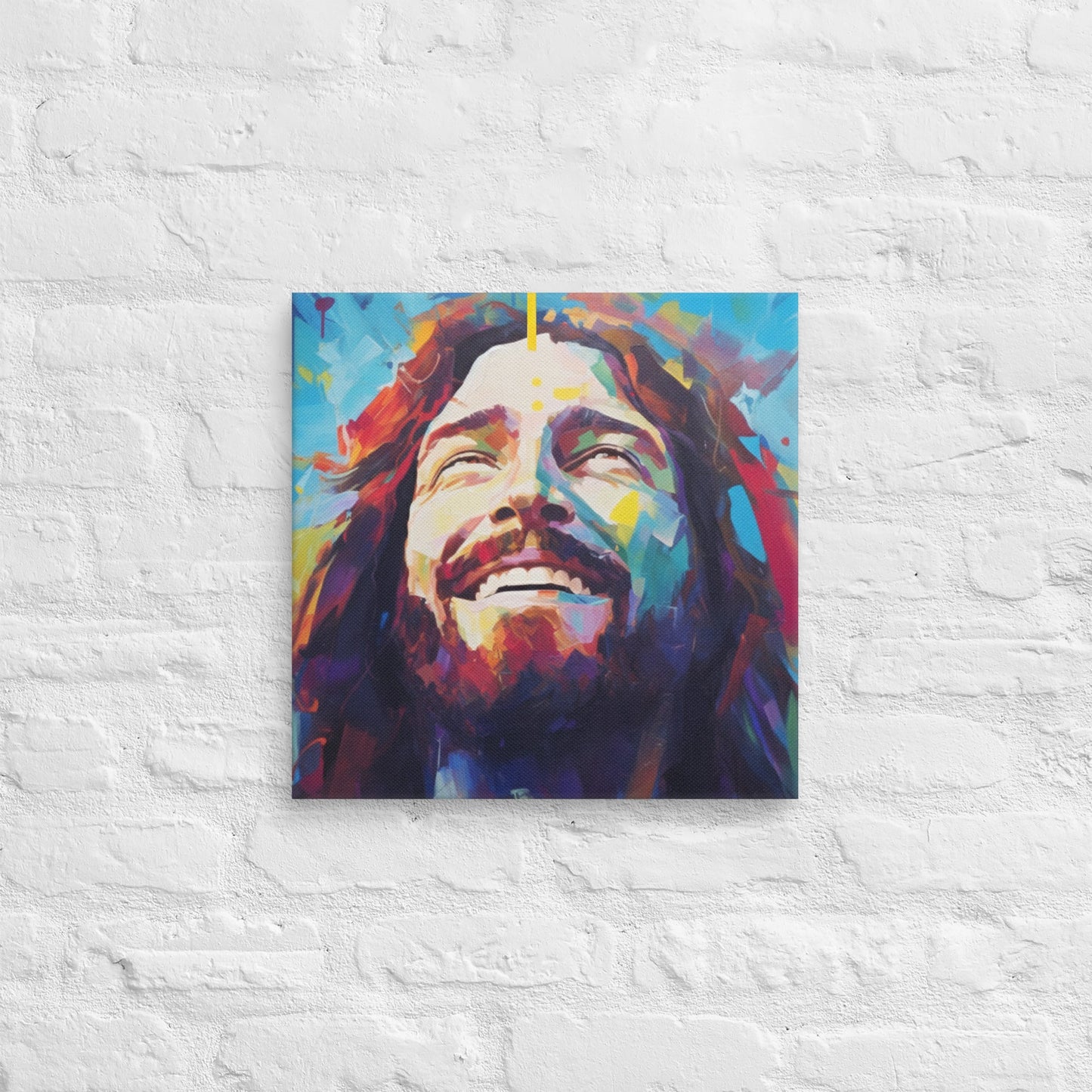 NEW! Divine Joy In Blue Canvas Print - ChristVisions