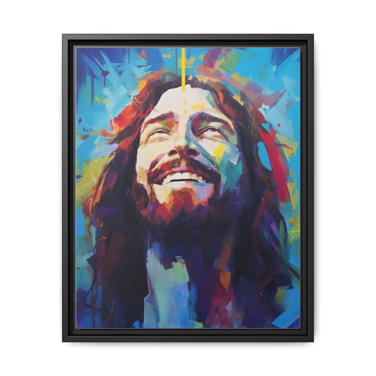 Divine Joy In Blue | Canvas Print