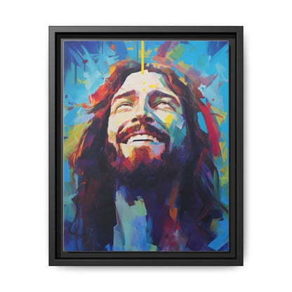 Divine Joy In Blue | Canvas Print