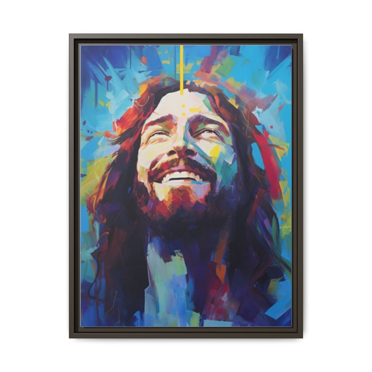 Divine Joy In Blue | Canvas Print