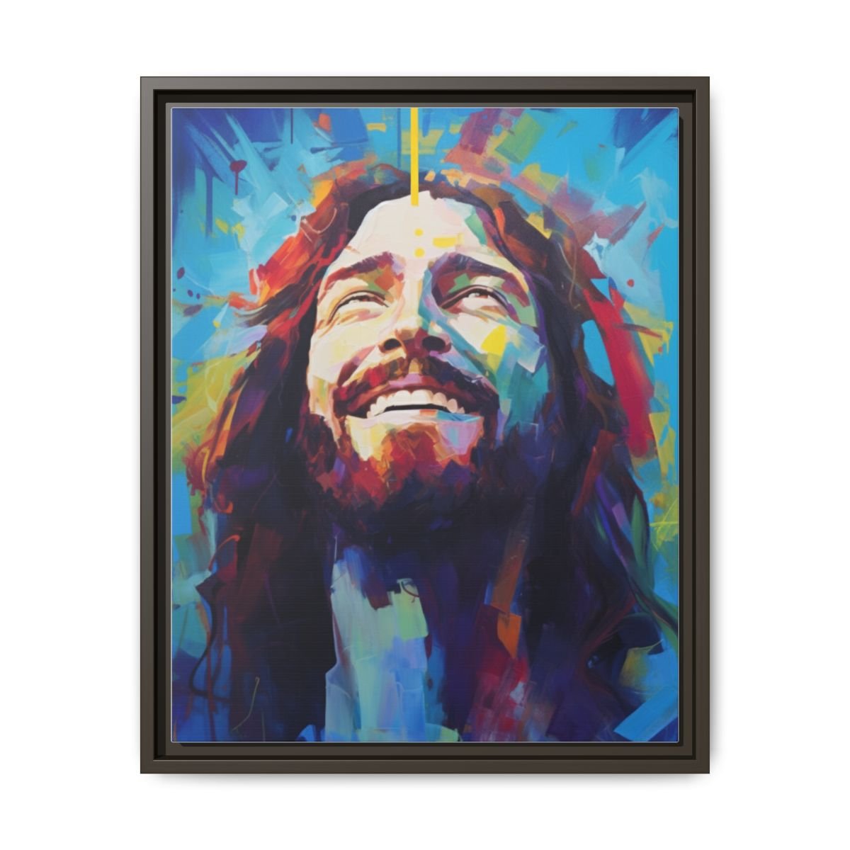 Divine Joy In Blue | Canvas Print