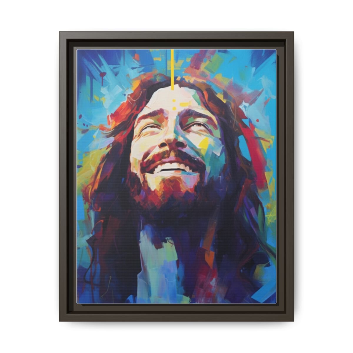 Divine Joy In Blue | Canvas Print