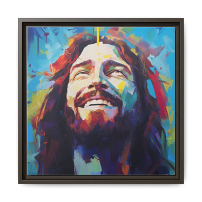 Divine Joy In Blue | Canvas Print
