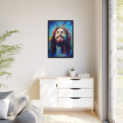 Divine Joy In Blue | Canvas Print