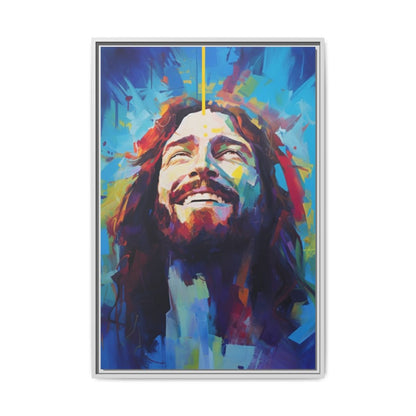 Divine Joy In Blue | Canvas Print