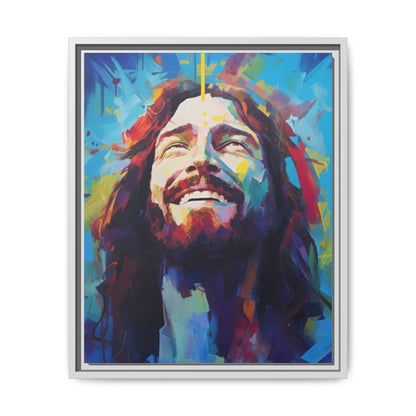 Divine Joy In Blue | Canvas Print