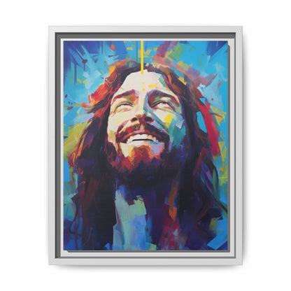 Divine Joy In Blue | Canvas Print